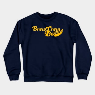 Brew Crew Ball and Dog Crewneck Sweatshirt